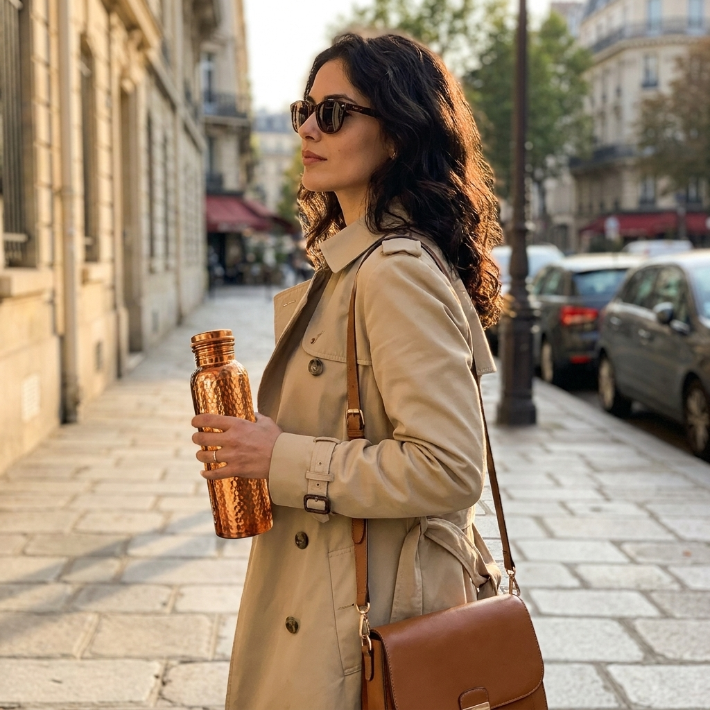 Copper Water Bottle – TryCoppr™ | Naturally Purified Water, Plastic-Free